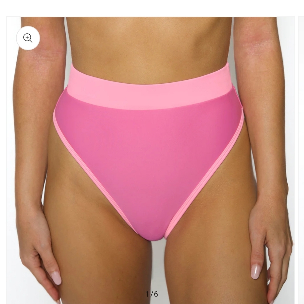 Chloe Pink High-Cut Bikini